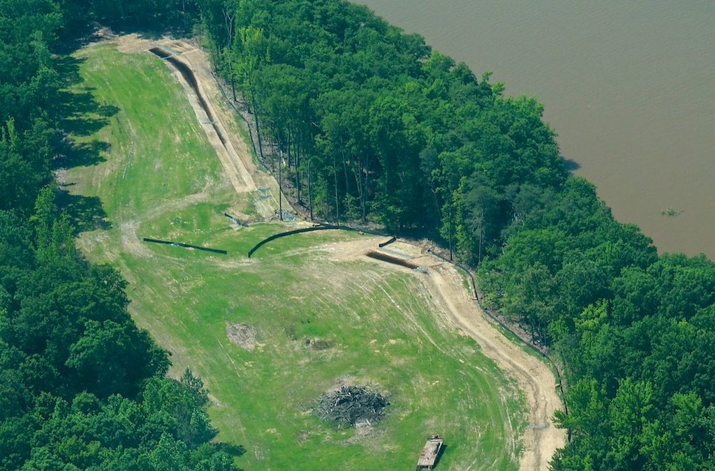 Richmond County Responds to Recent Picture of  Cliffside Erosion at Proposed Virginia True Development
