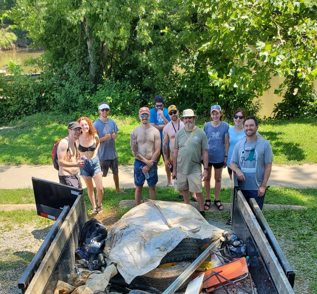 click to learn more about Widewater State Park Paddling Cleanup