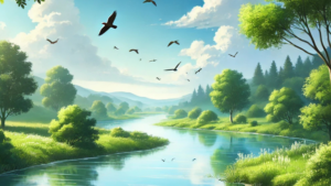 Scenic view of the Rappahannock River