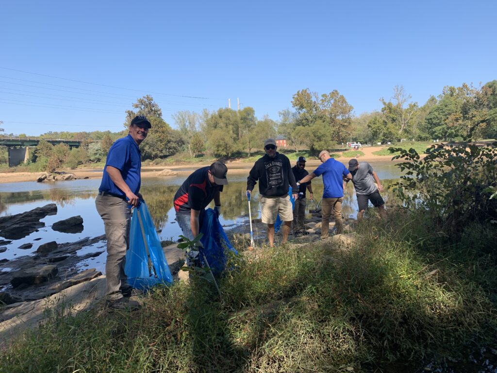 click to learn more about River Road Cleanup