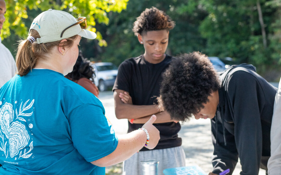 Caroline High School Students Dive into Rappahannock River Experience