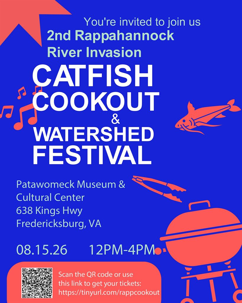 click to learn more about Rappahannock River Invasion Catfish Cookout and Watershed Festival